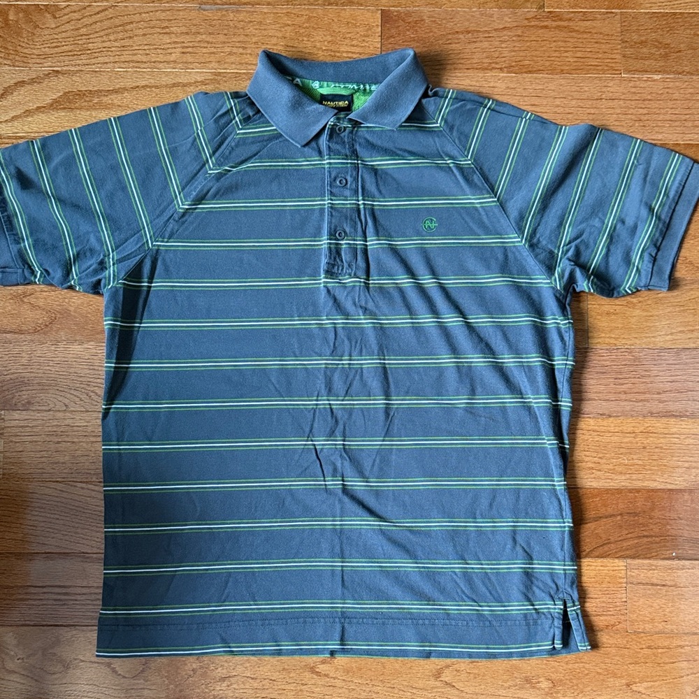 Nautica Men's Striped Polo Shirt
